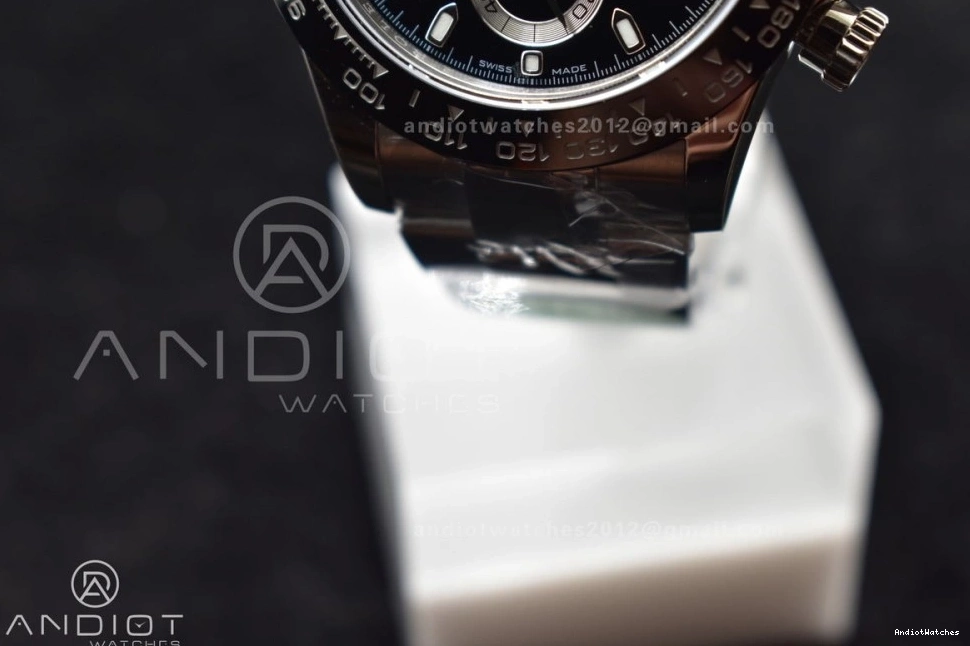 116500 Dial Daytona 733 SH Trendy Edition Bracelet and Best Case Black 904L APSF SS 1:1 0504